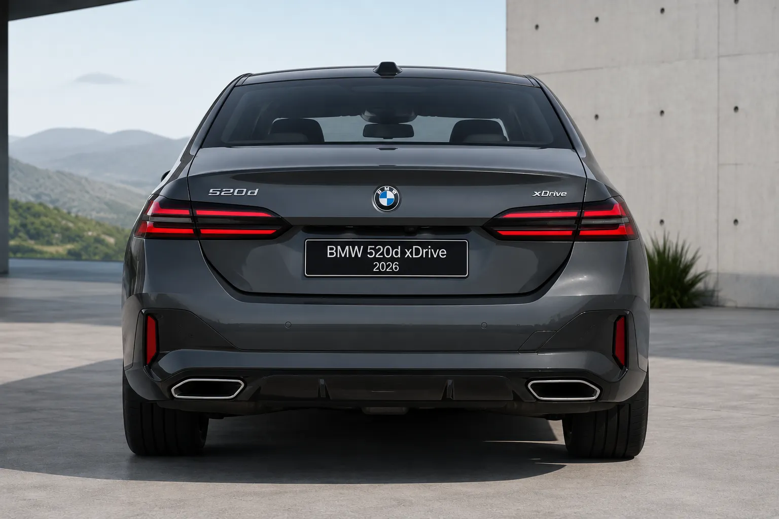 BMW 520d xDrive vista lateral