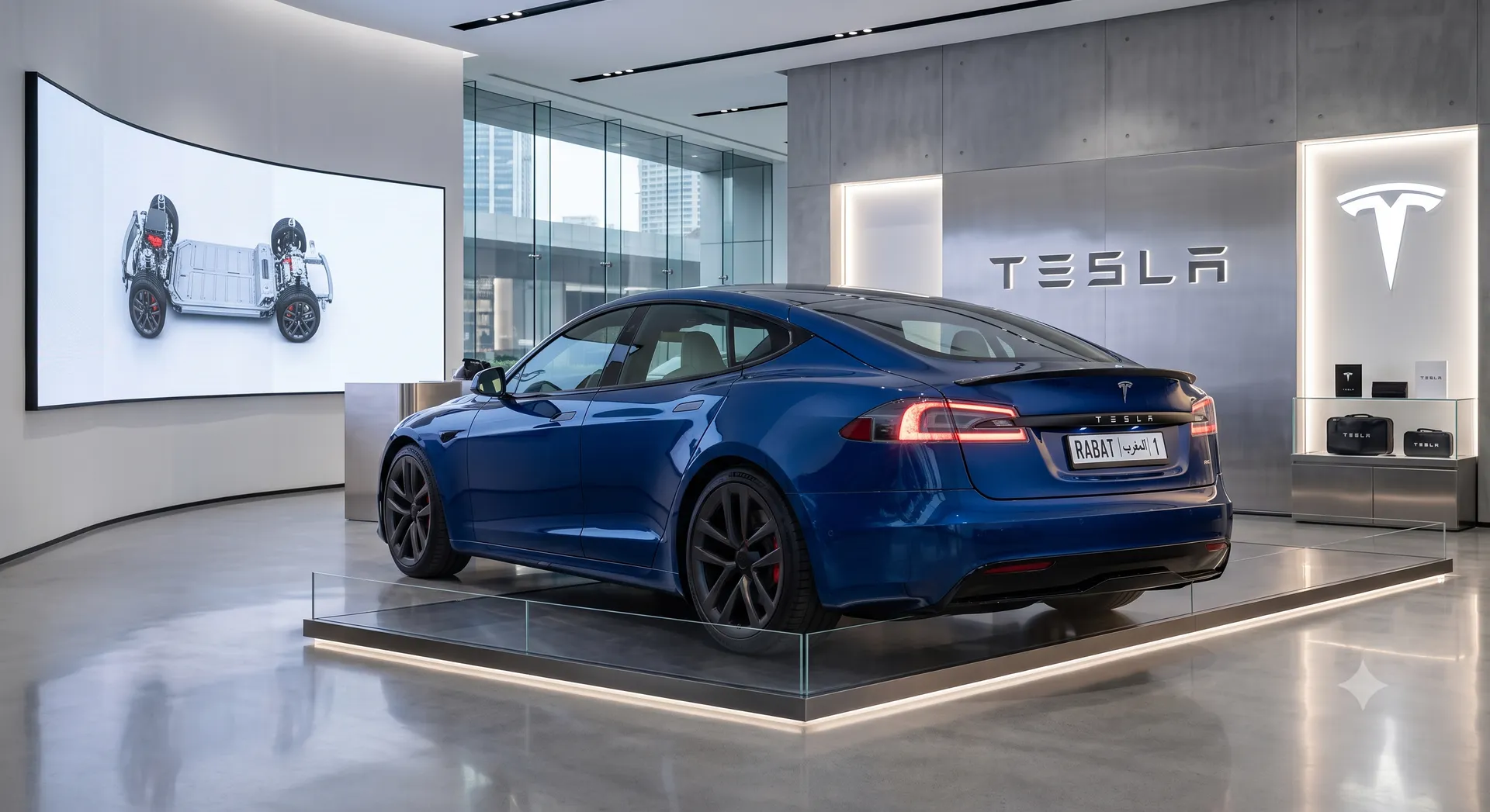 Tesla Model S Plaid interior